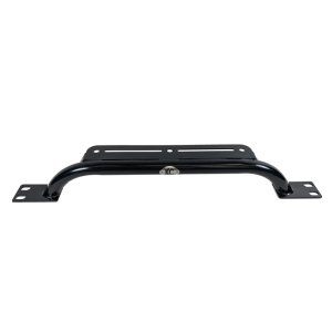 Jeep Wrangler TJ Light Mounts - Front - KC HiLiTES - Multi-Tab Bumper Mount Light Bar - Glossy Black - `97-`06